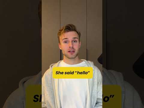 SAY vs TELL #english