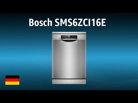 Geschirrspüler Bosch SMS6ZCI16E | TEST | Deutsch