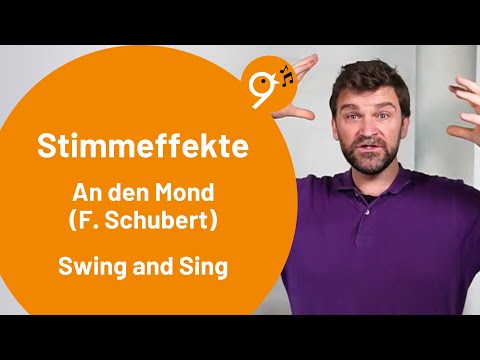 Einsingen um 9 (1.2.26) mit Richard, Stimmeffekte, An den Mond D.259, Sing and Swing (Maierhofer)