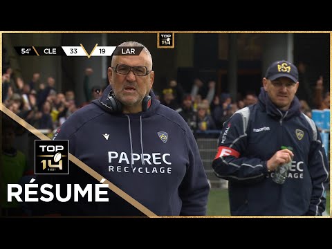TOP 14 Saison 2024-2025 J20 - Résumé ASM Clermont - Stade Rochelais