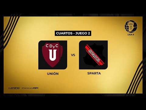 LIGA CORDOBESA ''A'' - CUARTOS - JUEGO 2 - UNION (ONCATIVO) vs SPARTA (V.M.) - 31-10-25