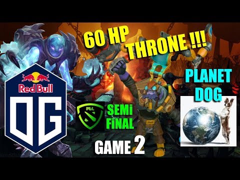 OG vs PLANET DOG - THE BUCHAREST MAJOR - SEMI FINAL, BO 3 - GAME 2