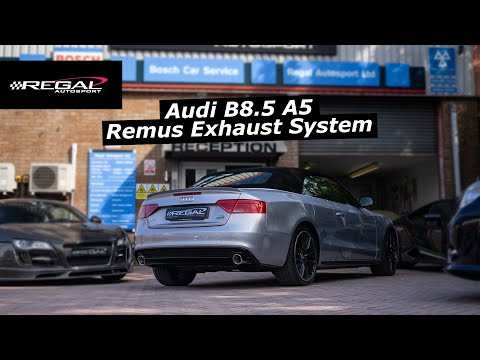 B8.5 A5 2.0TFSi Remus Sports Exhaust Install