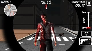 Zombie Sniper Gun 3D City Game