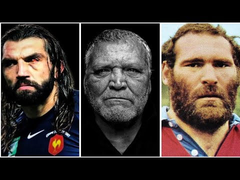 3 of the SCARIEST MEN to ever play Rugby: Sebastien Chabal, Gerard Cholley and Alain Esteve.