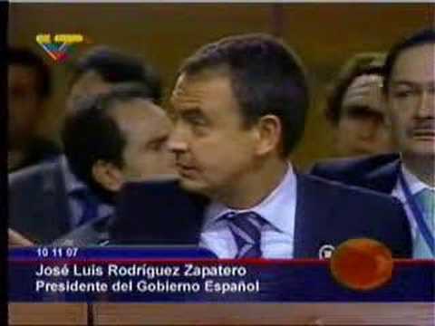 Cómo se inicio el conflicto entre Chavez y el rey español