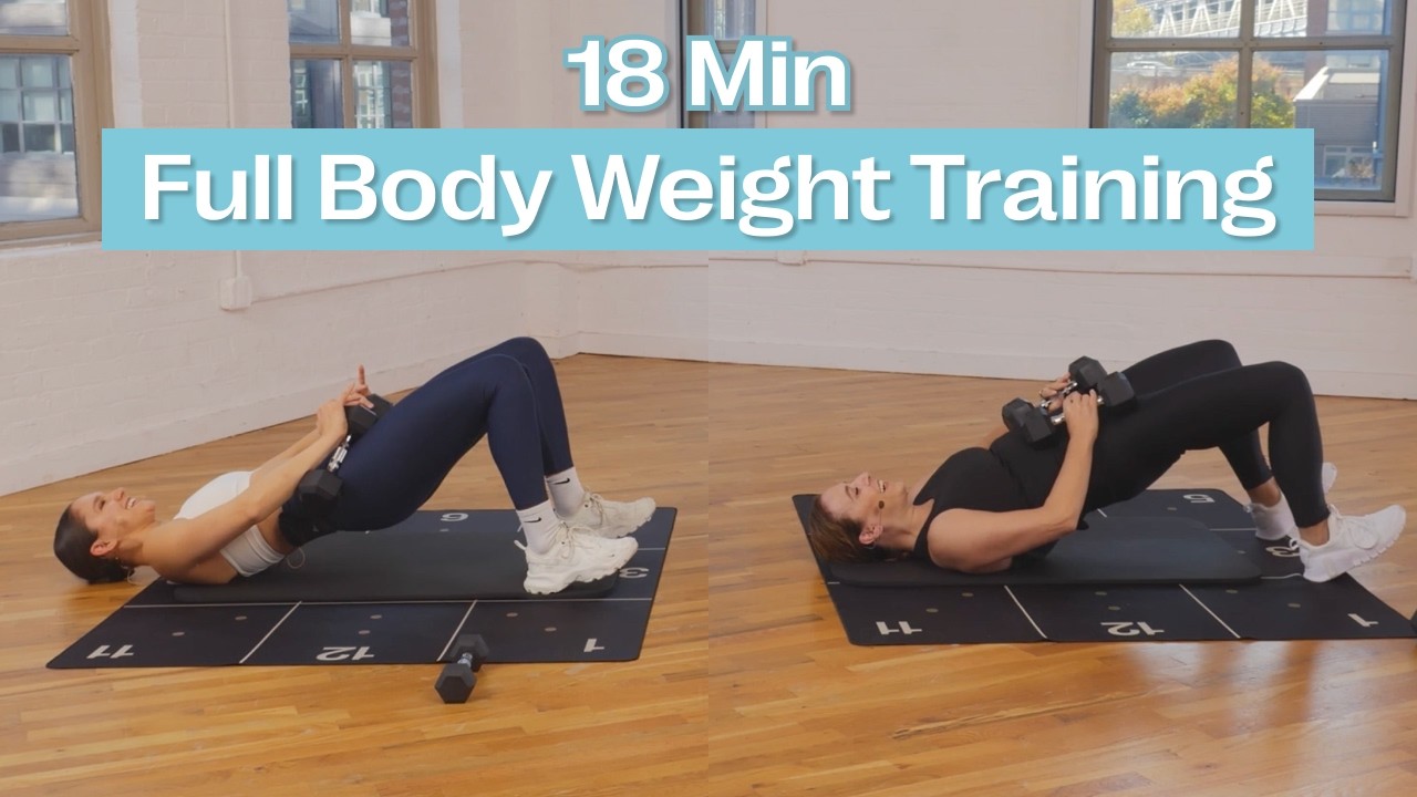 A Quick Full Body Weight Training Workout! - YouTube