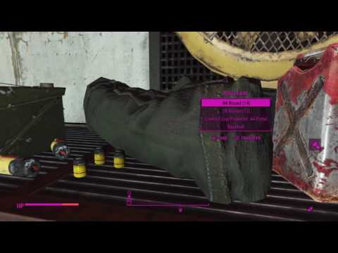 Fallout 4 Acadia Secret loot room 3 Mini NUKES!