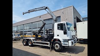 Купить крюковой мультилифт IVECO Eurotrakker 6X4 CURSOR 480 PK 20T HOOKLIFT 10.4 TM HIAB CRANE - Изображение 4 | Autoline MD Крюковой мультилифт IVECO Eurotrakker 6X4 CURSOR 480 PK 20T HOOKLIFT 10.4 TM HIAB CRANE | Изображение 4 - Autoline