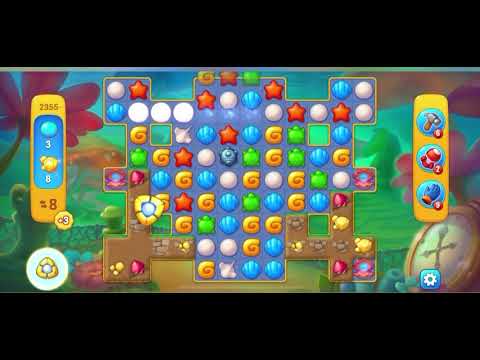 Fishdom 2355 - Super Hard Level (14 Moves)