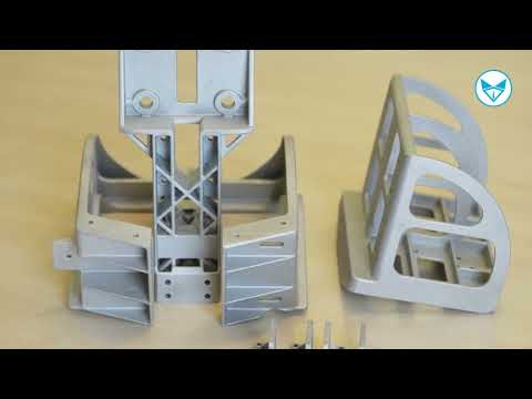 Video Alu Greifer 3D Druck Hybrid-Spritzguss
