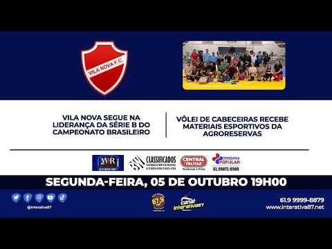 🔴​ PAPO DE CRAQUE | VÔLEI DE CABECEIRAS RECEBE MATERIAL ESPORTIVO DA AGRORESERVAS | FUTEBOL NACIONAL