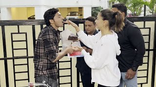 Alia Bhatt Cake Struggle | Celebrity Things | Birthday Times