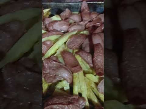 salchipapa de finde#itacaruare#food #misiones