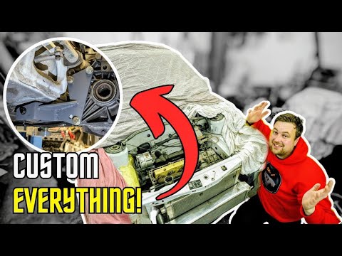 Fitting a 400bhp engine in an 80s hot hatch