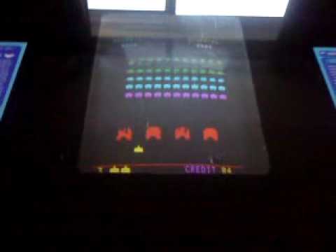 Taito Space Invaders Colour Cocktail Table Top