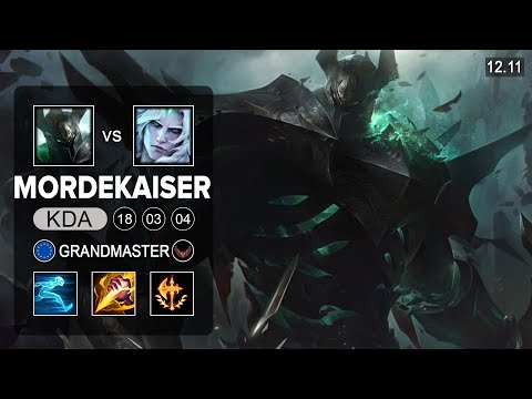 Mordekaiser vs Viego Jungle - EUW Grandmaster - Patch 12 11 Season 12