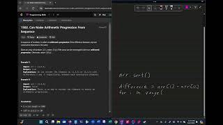 LeetCode 1502 Can Make Arithmetic Progression From Sequence