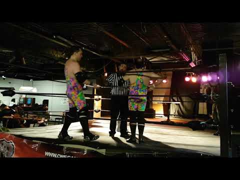 CWE at Rookies April 15, 2018 - tag team match