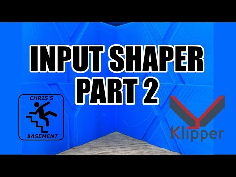 Input Shaper - Part 2 - Deep Dive - Klipper - Accelerometer - Chris's Basement - 2023