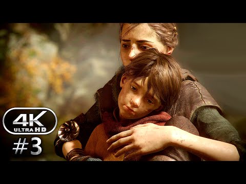 A Plague Tale Innocence Gameplay Walkthrough Part 3 - PC 4K 60FPS No Commentary