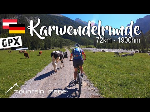 MTB Alpen - Karwendelrunde | 1900hm - 72km vor traumhafter Kulisse