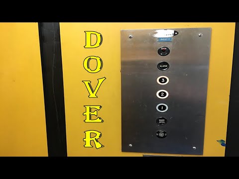 Epic Motor: Vintage Dover Hydraulic Elevator - County Street Parking Garage - Portsmouth, VA