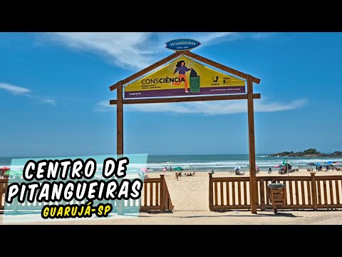PRAIA E CENTRO DE PITANGUEIRAS NO GUARUJÁ - ONDE COMER? ONDE COMPRAR?