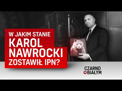 W jakim stanie Karol Nawrocki zostawił Instytut Pamięci Narodowej❓[Czarno na białym TVN24]