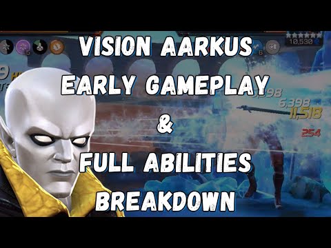 How to Use Vision Aarkus - Complete Breakdown - Marvel Contest of Champions
