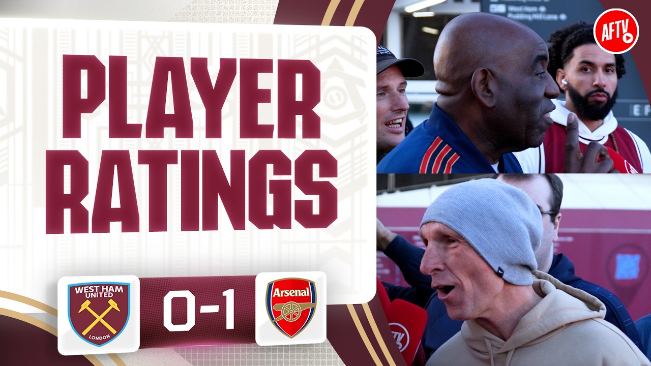 DAVID RAYA THE BEST GK IN THE WORLD! | Player Ratings | West Ham 0-1 Arsenal