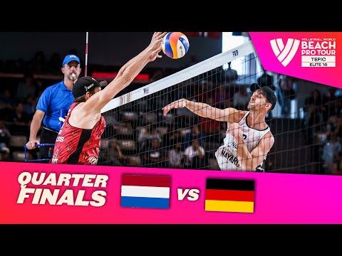 Brouwer/ Meeuwsen vs. Ehlers / Wickler - Quarter Finals Highlights Tepic 2023 #BeachProTour