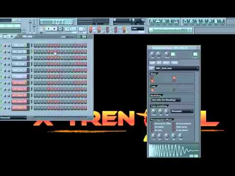 X-TRENAL FL STUDIO PSYTRANCE & ELCTRONIC MAKE DRUM tutorial Lesson # 1.mp4