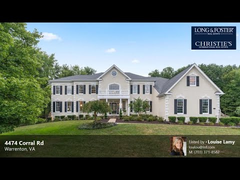Sale: 5 Beds - 5 Baths - 8922 sq ft - Warrenton - VA [$1,200,000] MLS #: VAFQ2000754