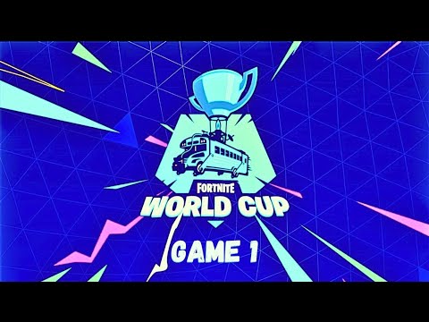 FORTNITE WORLD CUP SOLO FINALS GAME 1