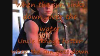When the sun goes down by Kenny Chesney and Uncle Kracker with Lyrics and photos