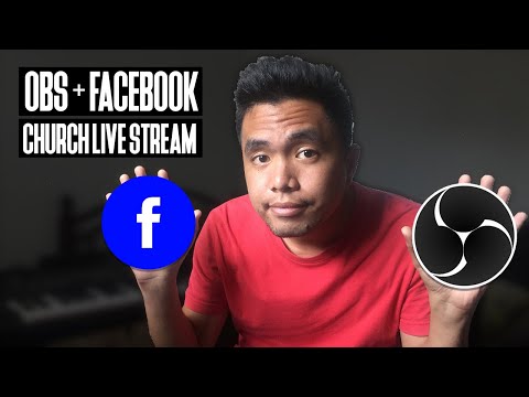 How to Setup OBS and Facebook Live for Church Live Stream