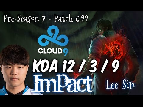 C9 Impact LEE SIN vs OLAF Jungle - Patch 6.22 KR Flex Rank