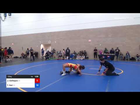 53 Kg Rr Rnd 1 - Jaslynn Gallegos, Co Vs Tiare Ikei, Co