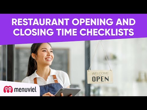 How to Do Restaurant Closing Checklist