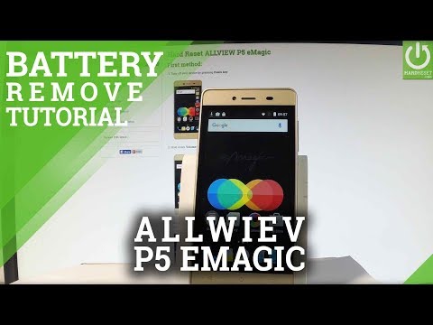 How to Remove Battery in ALLVIEW P5 eMagic - Force Restart