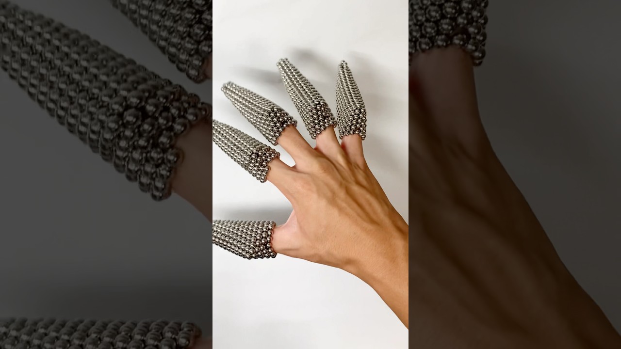 磁石2000個でできること3選 #asmr #magnet #癒し