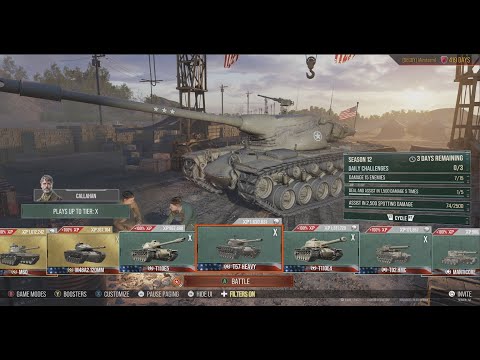 3rd Mark Game on T57 Heavy | World Of Tanks Console