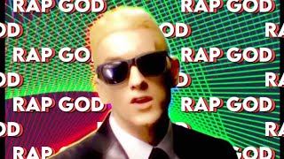 Rap God - Eminem (fast part) &quot;LYRICS&quot;