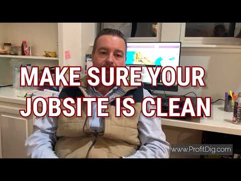 Construction Quick Tip: A Clean Jobsite Will Help Your Business Grow