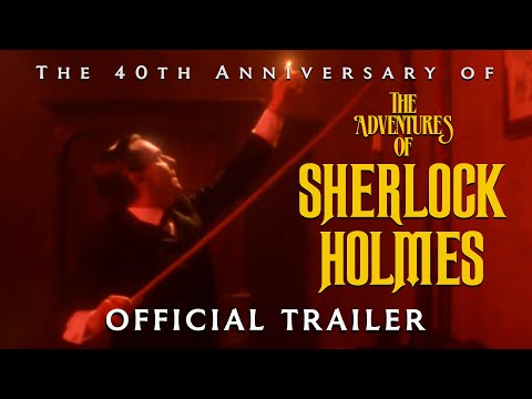 BRETTCON: 40th Anniversary of Sherlock Holmes (Granada TV) trailer. Jeremy Brett and David Burke