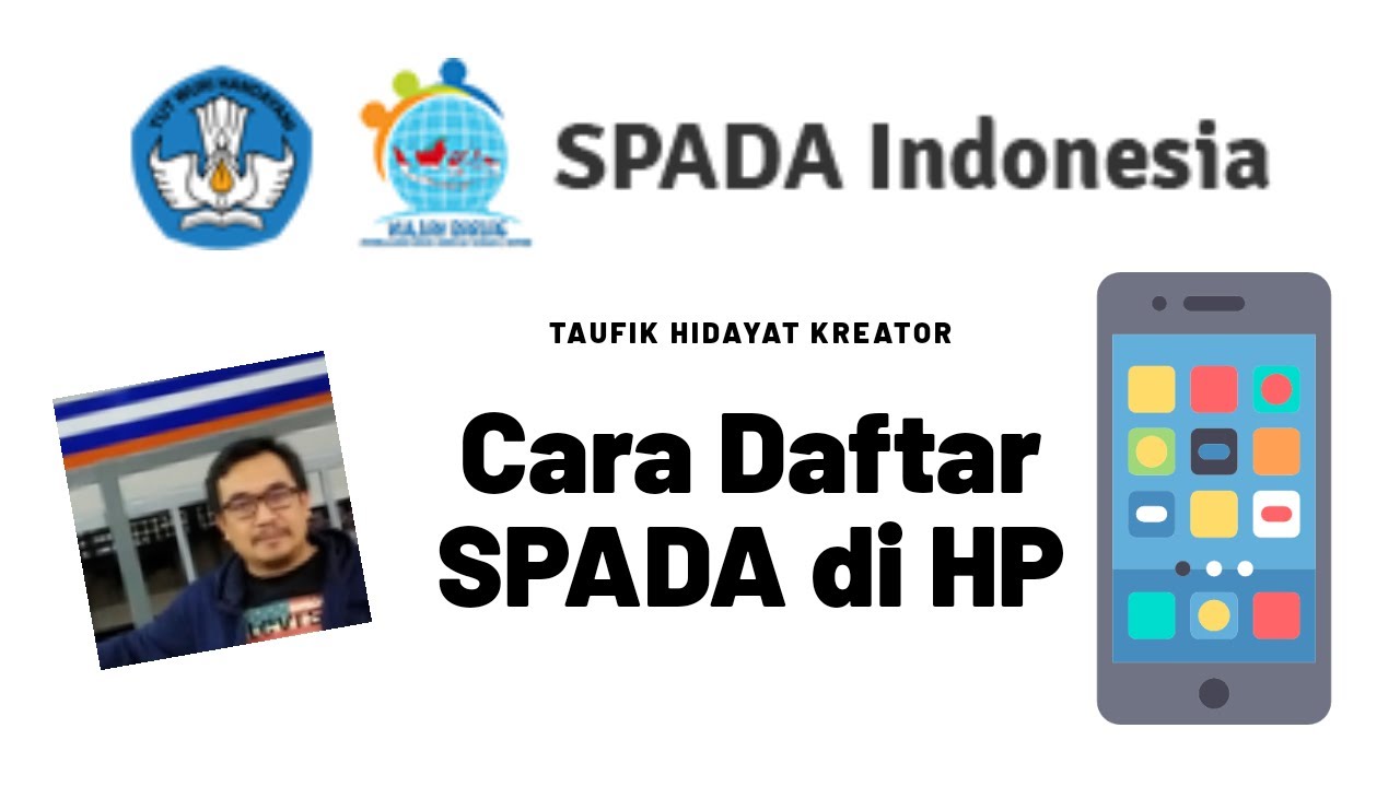 Cara Daftar SPADA di HP