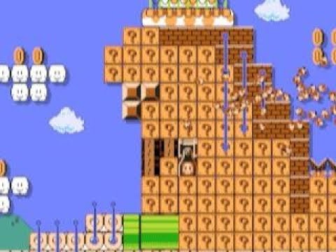 W5-1 Sphinx Badlands ⚡️ by alec ⚡️ SUPER MARIO MAKER Raw GAMEPLAY