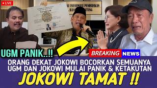 Download lagu JOKWI TAMAT !! ORANG DEKAT JOKOWI BOCORKAN SEMUANYA TERKAIT IJAZAH PALSU, UGM DAN JOKOWI MULAI PANIK mp3