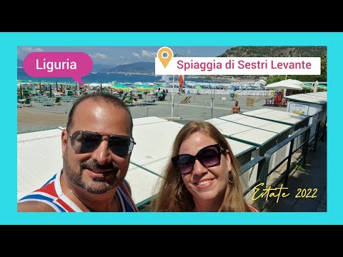 Ainda passeando em Sestri Levante GE, na Liguria. Bella Spiaggia.  Estate 2022.